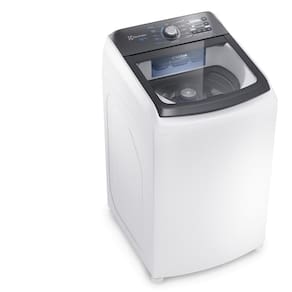 Lavadora de Roupas Electrolux Efficient LEE15 14,5kg com Cesto Inox, Filtro de Fiapos e Tecnologia Jet&Clean - Branca