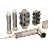 Secador de Cabelos Philco PSC3500 4 em 1 Dobrável Íon Tourmaline 3 Temperaturas + 3 Velocidades 1450W Dourado