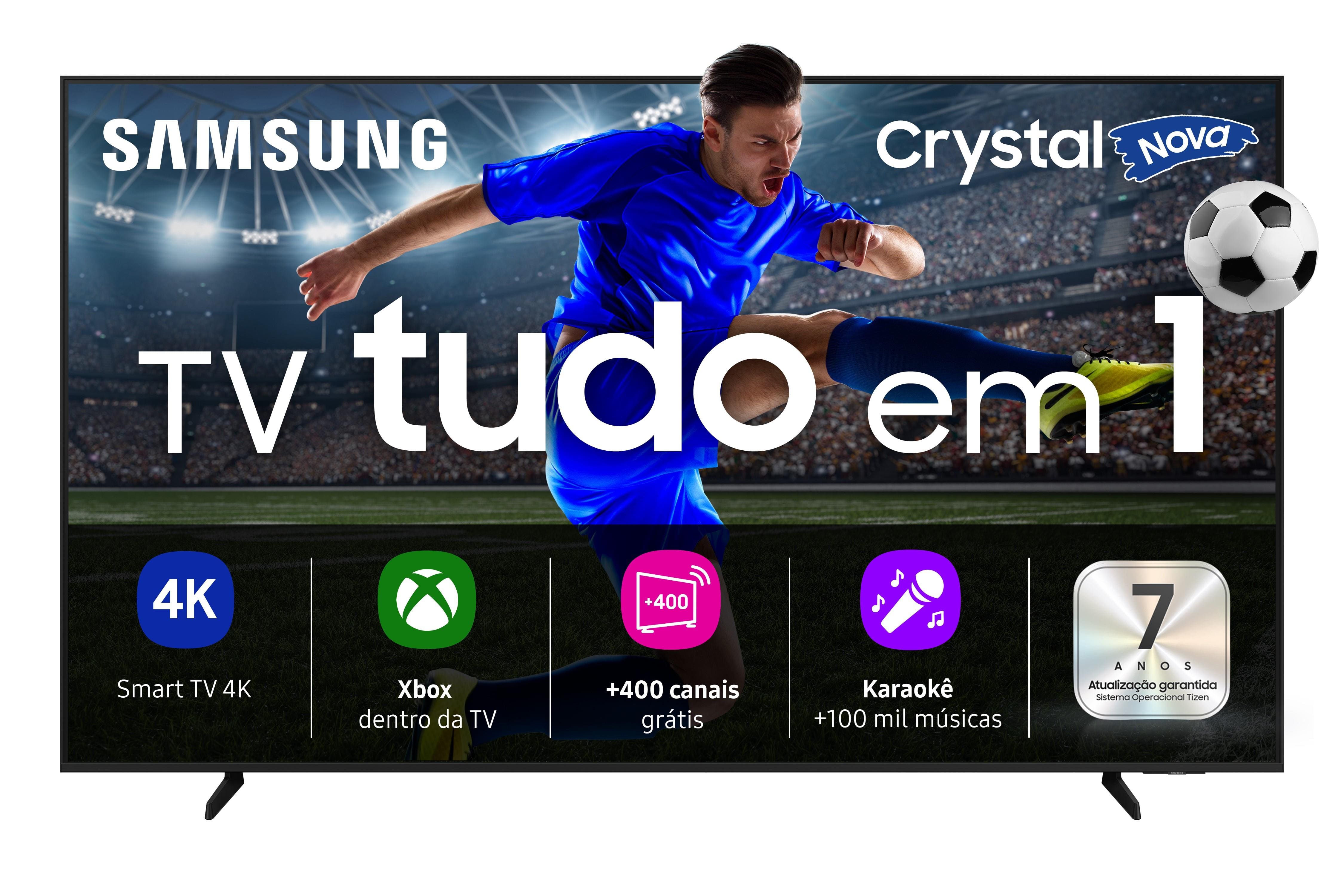 Smart TV 50” 4K Samsung 50U8600F Crystal HDR Tizen Alexa e Xbox Gaming