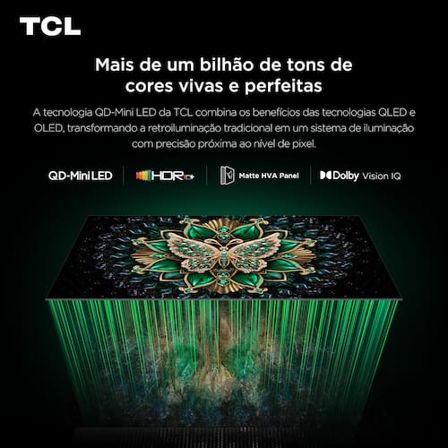 Smart TV 55” TCL 55C6K 4K | Ponto