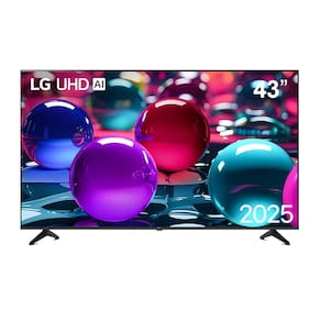 Smart TV 4K LG 43" UHD 43UA7500PSA com AI Alexa Chromecast Integrado Netflix Otimizador de Jogos