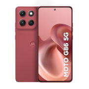 Smartphone Motorola Moto G86 5G Tela 6.7” pOLED 256GB 8GB RAM Câmera 50MP 4K IP69 Desbloqueado Vermelho