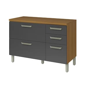 Balcão Nesher Princesa com 2 Portas, 3 Gavetas e 1 Prateleira - 120cm de largura
