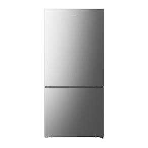 Geladeira Inverter 499L Hisense RB5P504 Bottom Freezer Metal Tech Inox