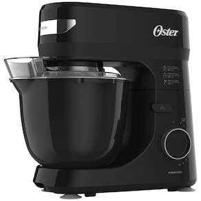 Batedeira Planetária Bowl Black III Oster OBAT641 850W 12 Velocidades Tampa Antirrespingos