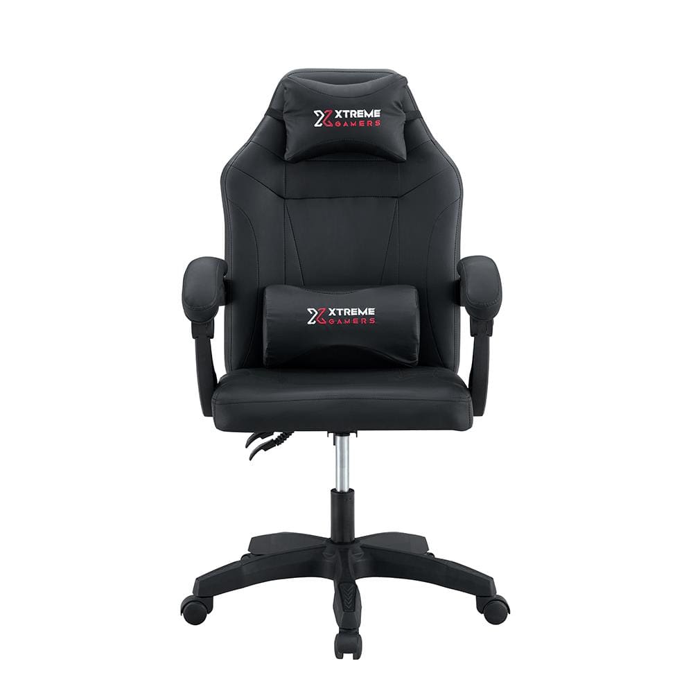 Cadeira Xtreme Gamer Conthey Supra PU Reclinável Altura Ajustável Suporta 150kg Preta