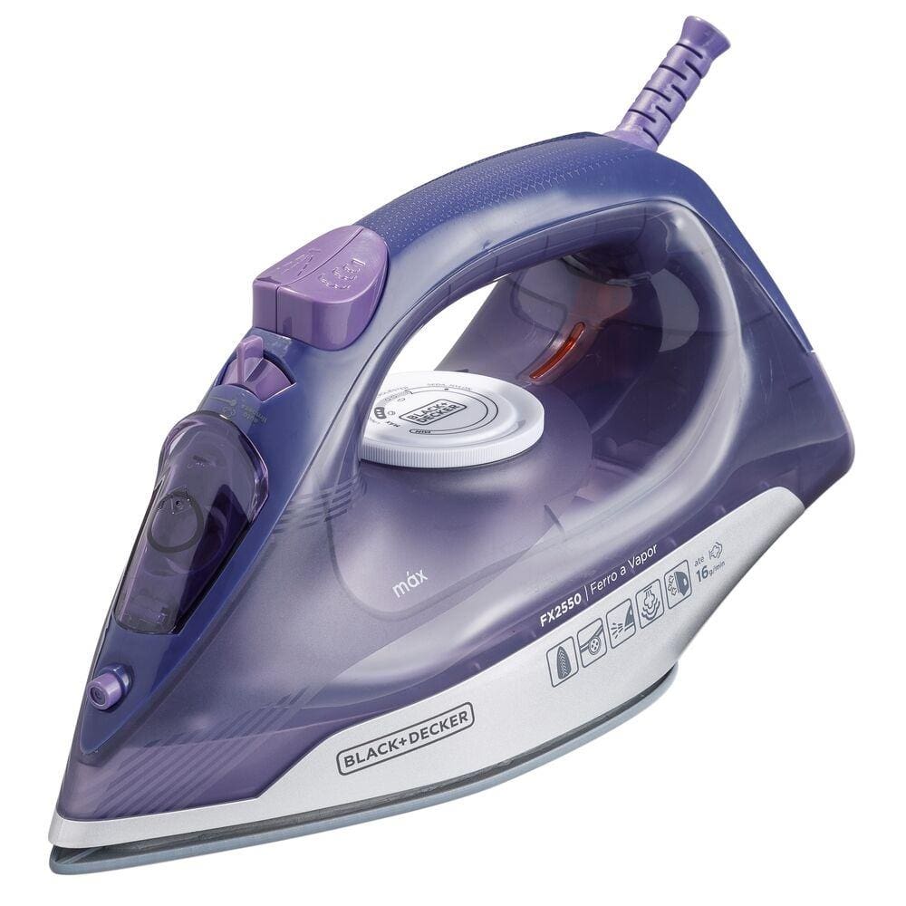 Ferro a Vapor Black&Decker FX2550 Ceramic Gliss Cabo Giratório