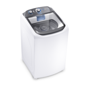Máquina de Lavar 13kg Electrolux LDA13 Efficient Branca com Duplo Dispenser Cesto Inox Máxima Diluição