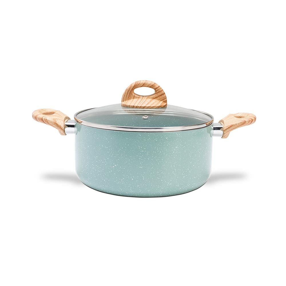 Caçarola Brinox Botânica Ceramic Life 22cm 3,5L Indução Verde