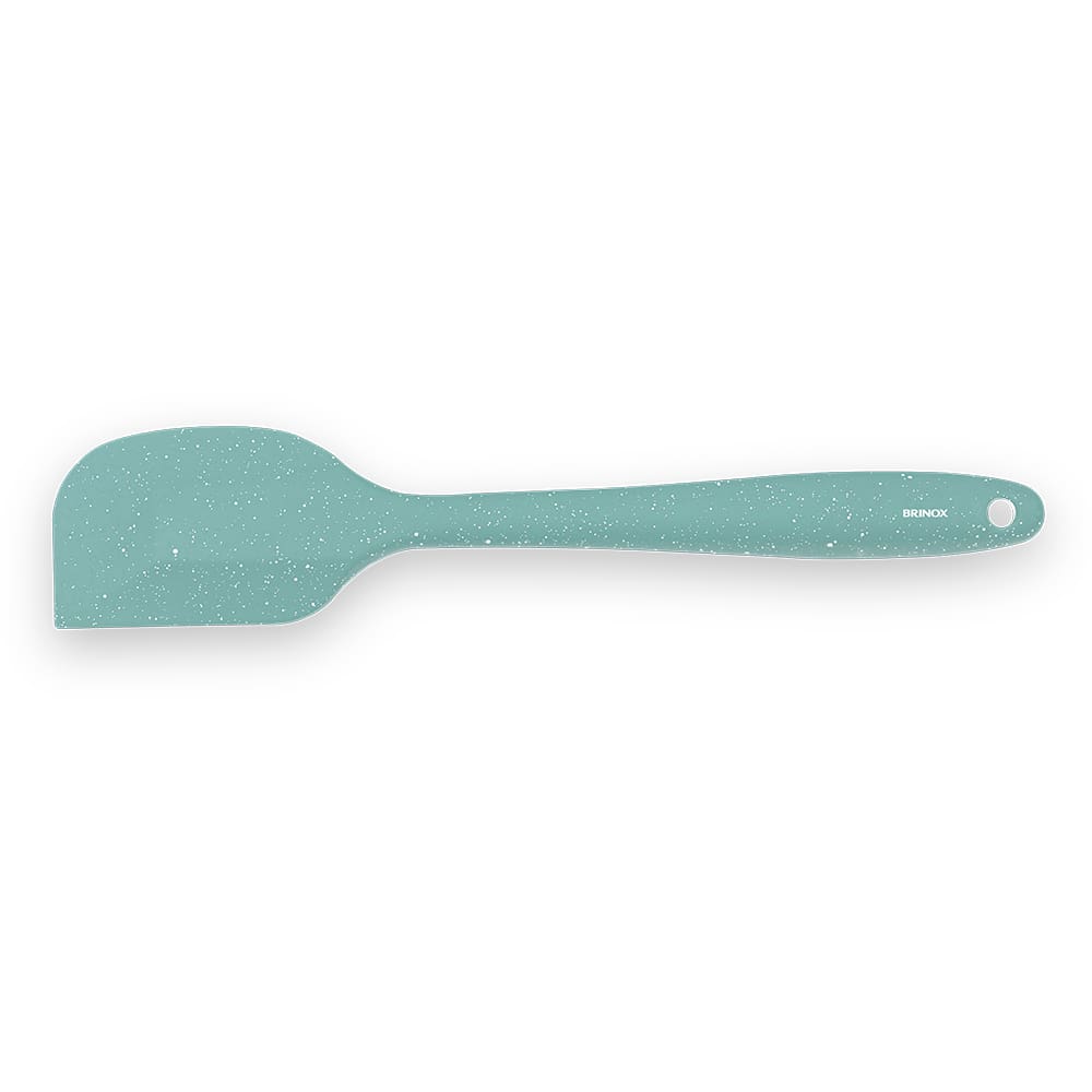 Espátula de Silicone Brinox Flex 28cm Resiste Alta Temperatura Verde