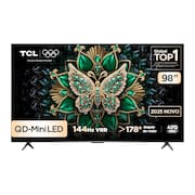 Smart TV 98” TCL 98C6K 4K QD-Mini LED Google TV 144Hz