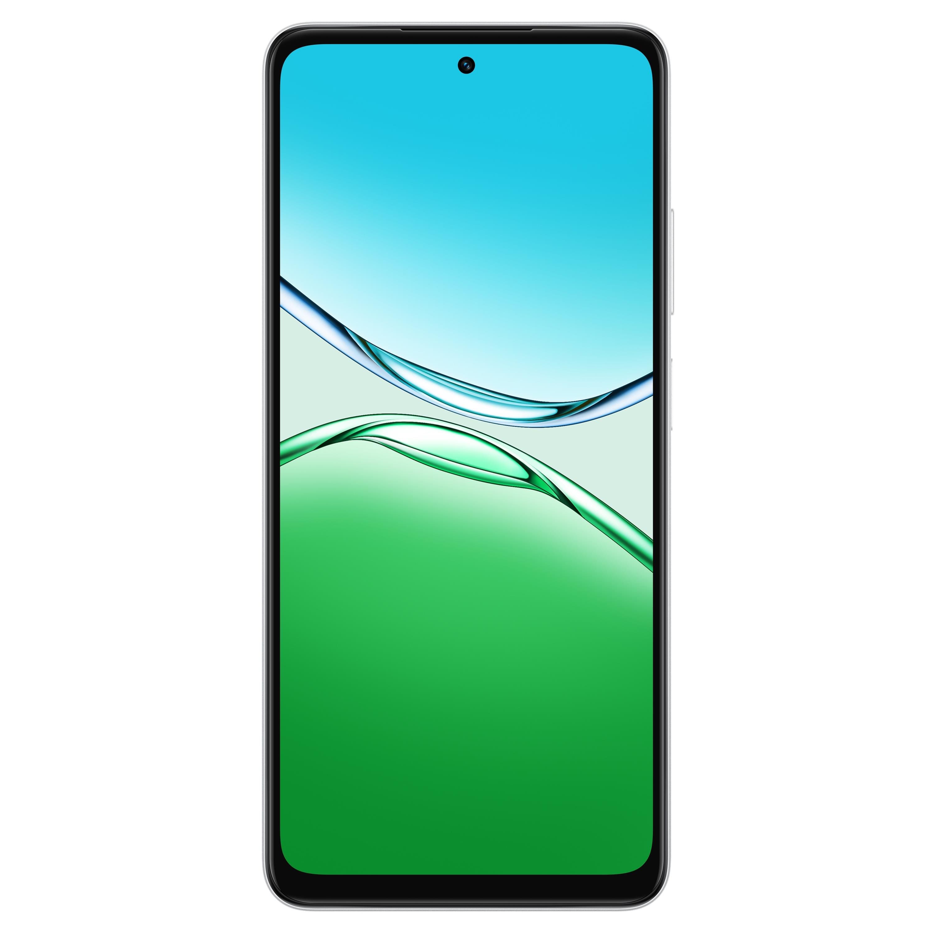 Smartphone OPPO A5 4G Tela 6.67" 120Hz 256GB 6GB RAM Câmera 50MP Branco