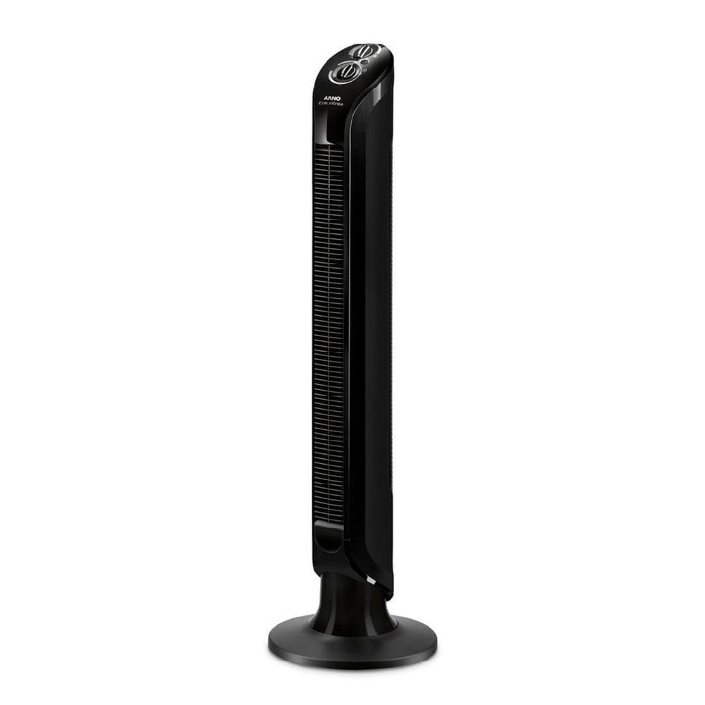 Ventilador de Torre Arno Eole Infinite NEOL 40W 3 Velocidades Silencioso Preto