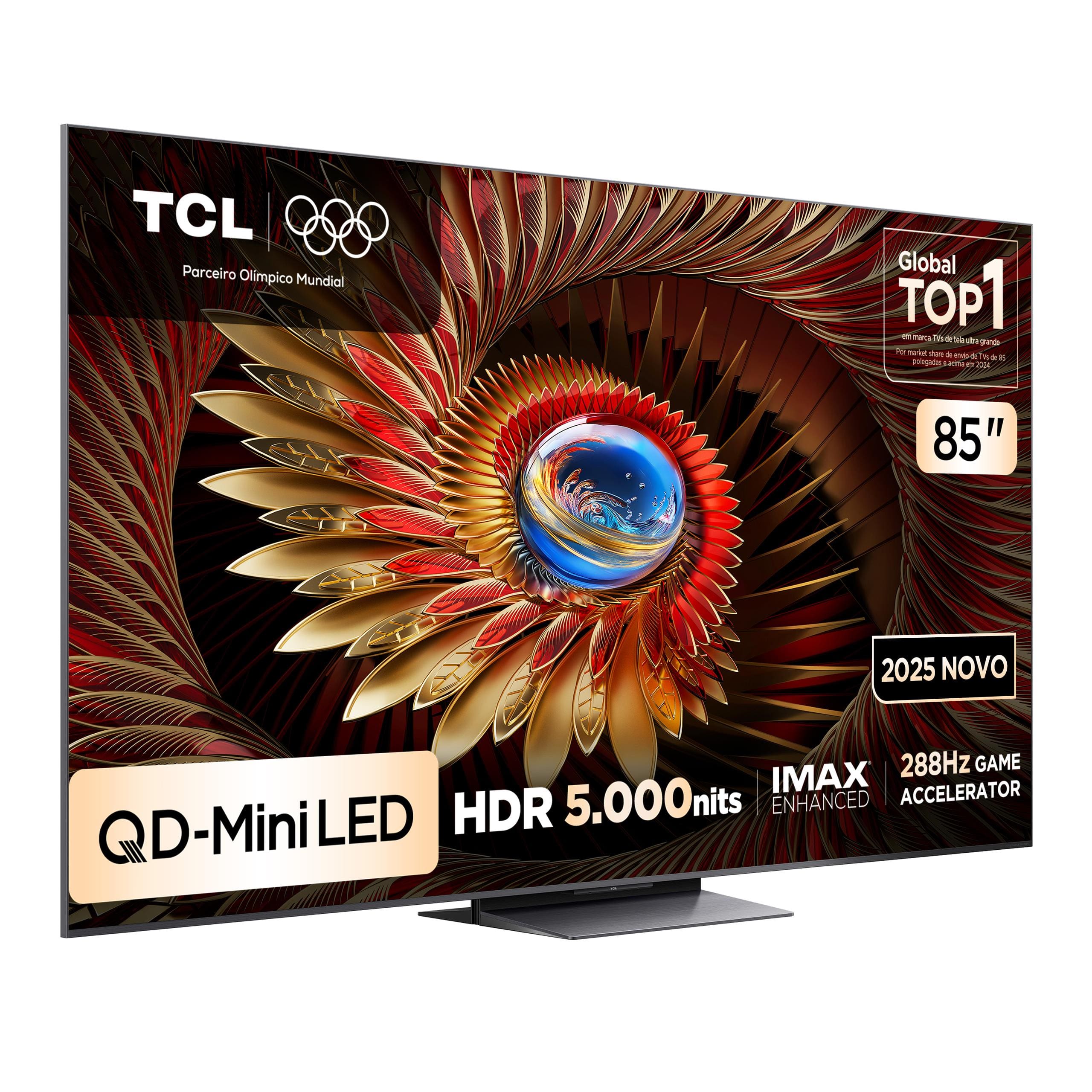 Smart TV 85” 4K TCL 85C8K | Ponto