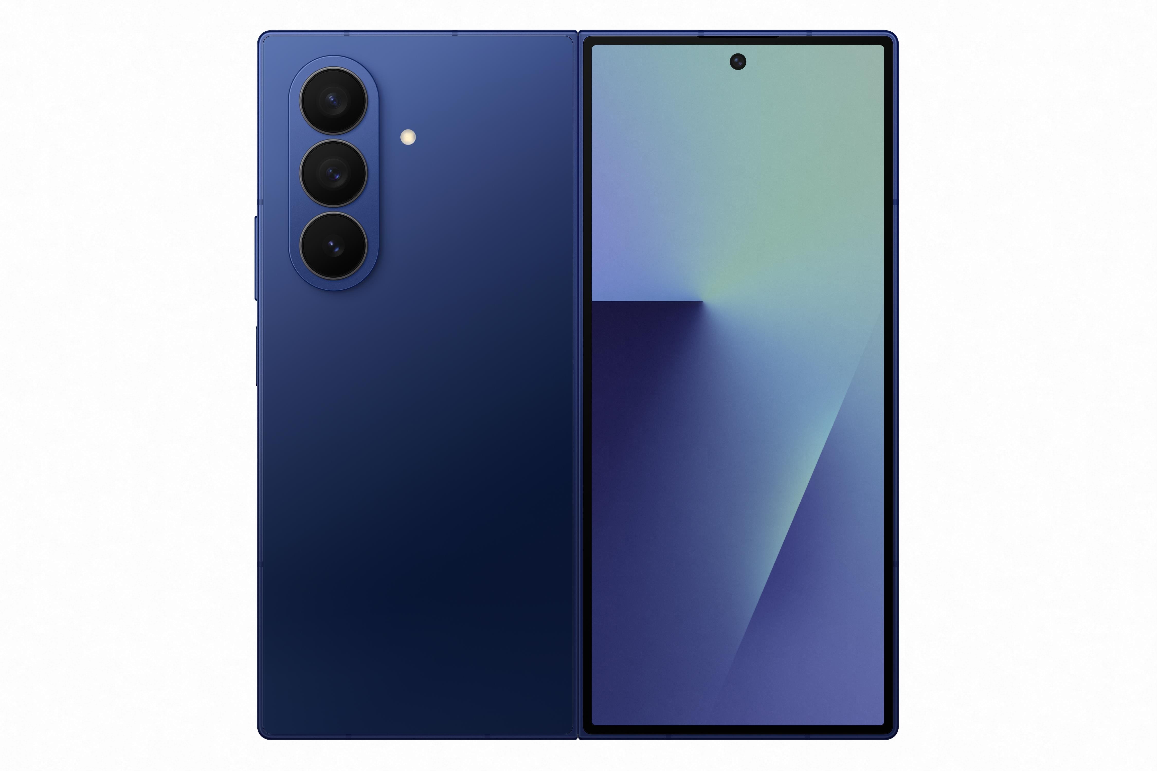 Smartphone Samsung Galaxy Z Fold7 5G 1TB 16GB RAM Tela 8.0” Dobrável Câmera 200MP Android 16 Azul