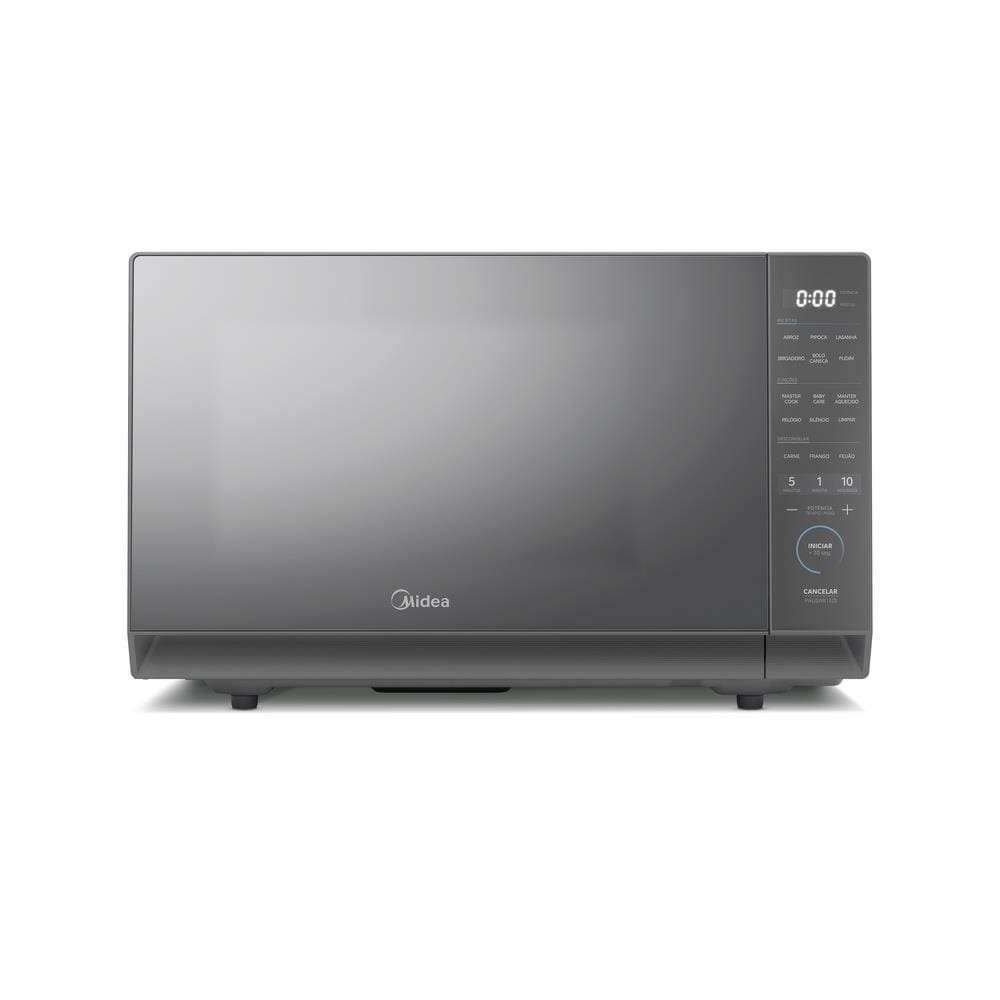 Micro-ondas Midea MHP35S MasterCook 35L 1450W Painel Touch Smart Plate Prata Espelhado