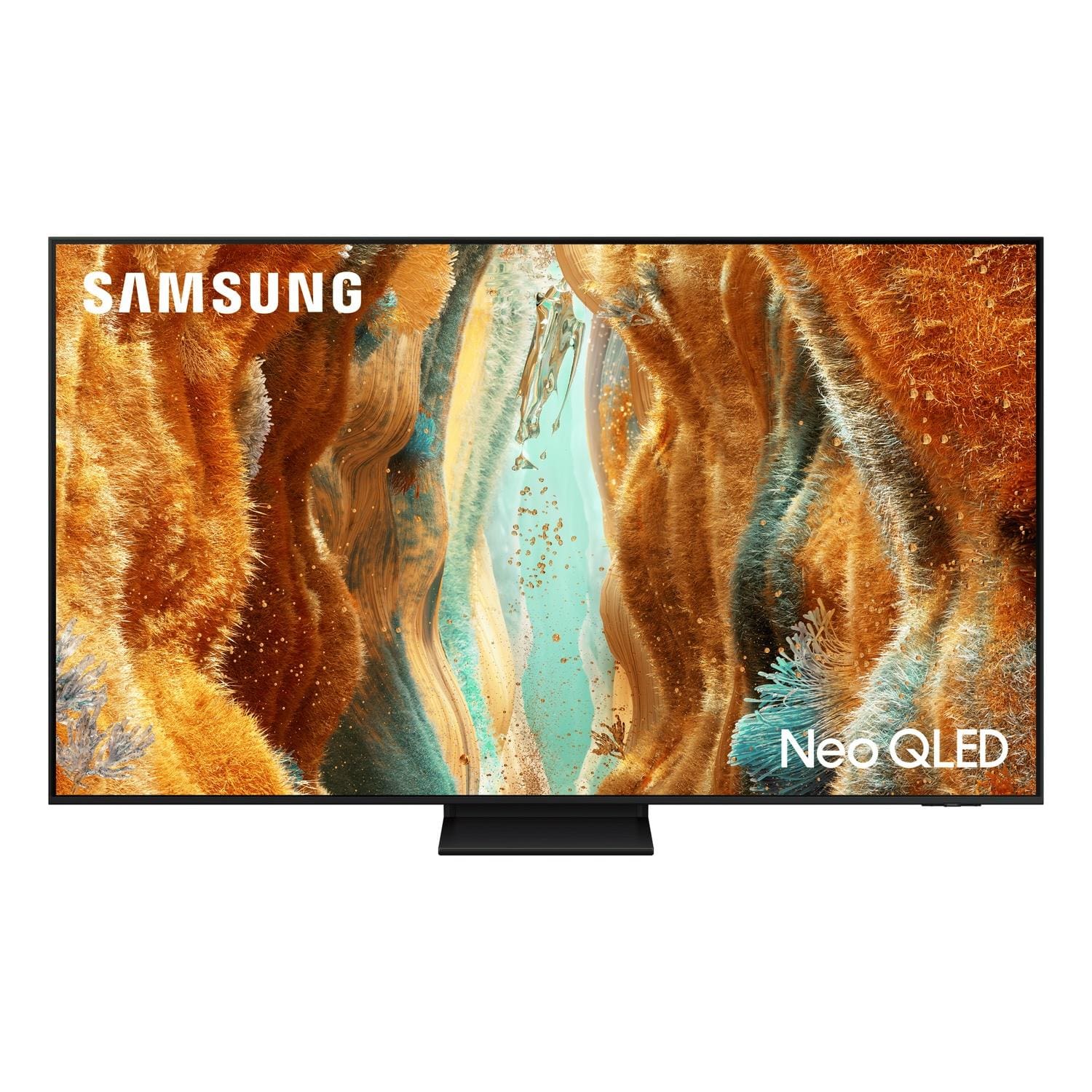 Smart TV 85” 4K Samsung QN70F Neo QLED 144Hz AI Gaming Hub Processador NQ4 AI Gen2 Preto