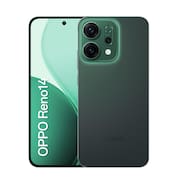 Smartphone OPPO Reno 14 5G Tela 6,59” 512GB Câmera Tripla 50MP Verde Luminoso
