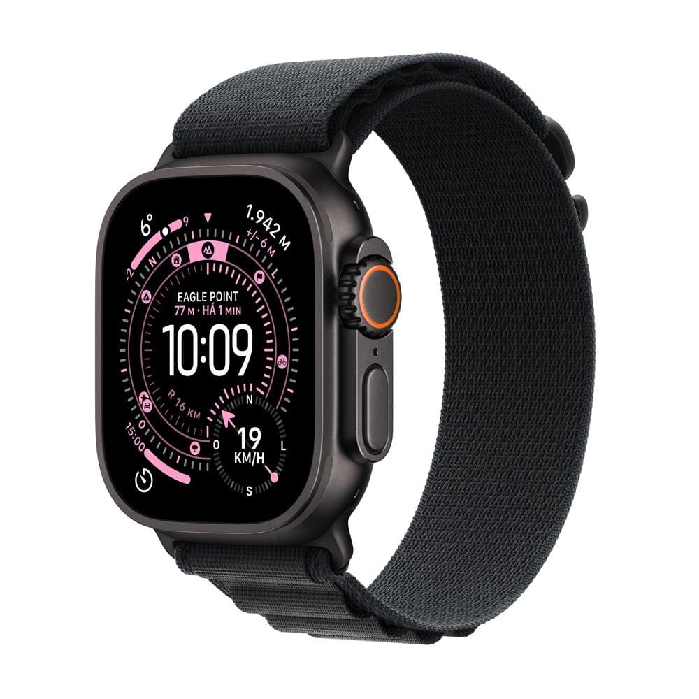Apple Watch Ultra 3 GPS+ Cellular 49mm Pulseira Loop Alpina G Preta