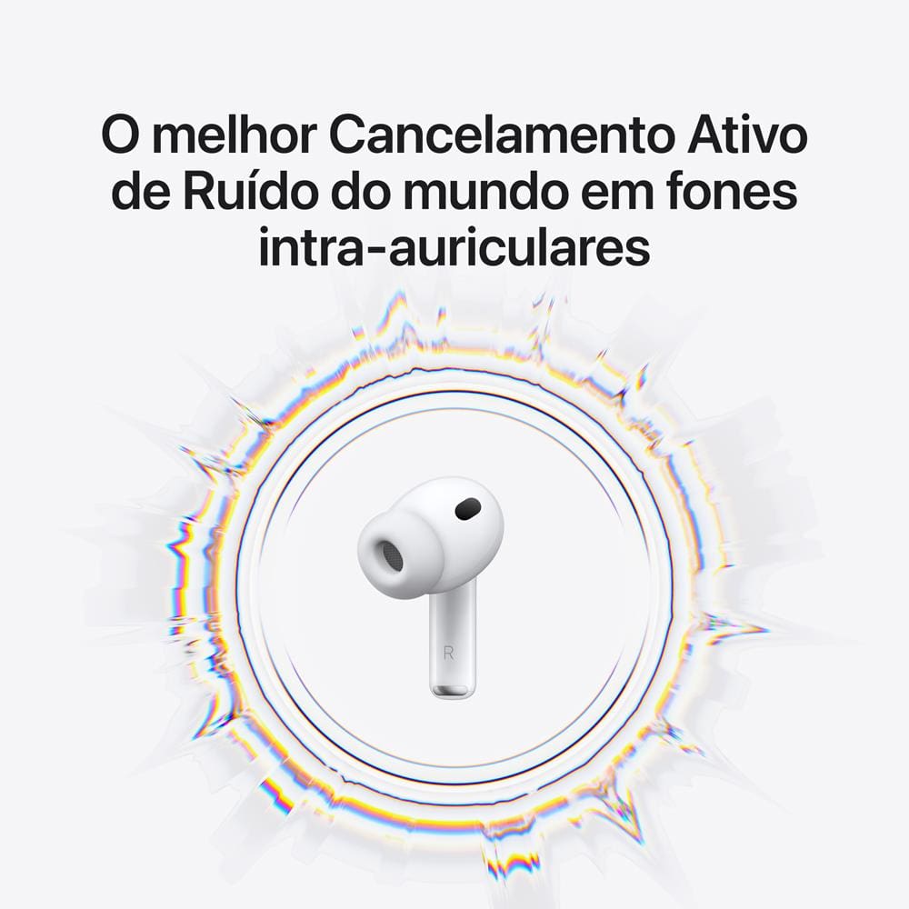 Apple AirPods Pro 3 Branco | Ponto