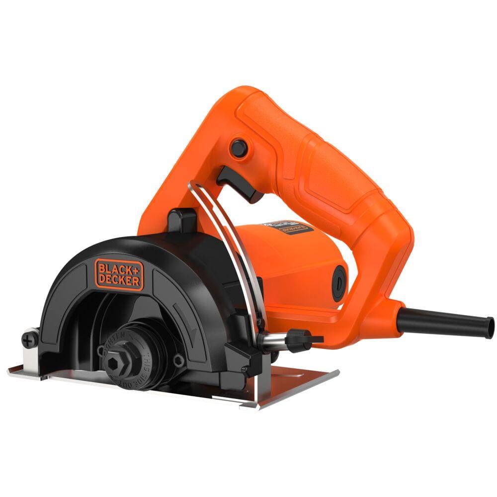 Serra Mármore Black+Decker BES41200 4-1/2” 1200W Compacta 14.000 RPM Preta e Laranja