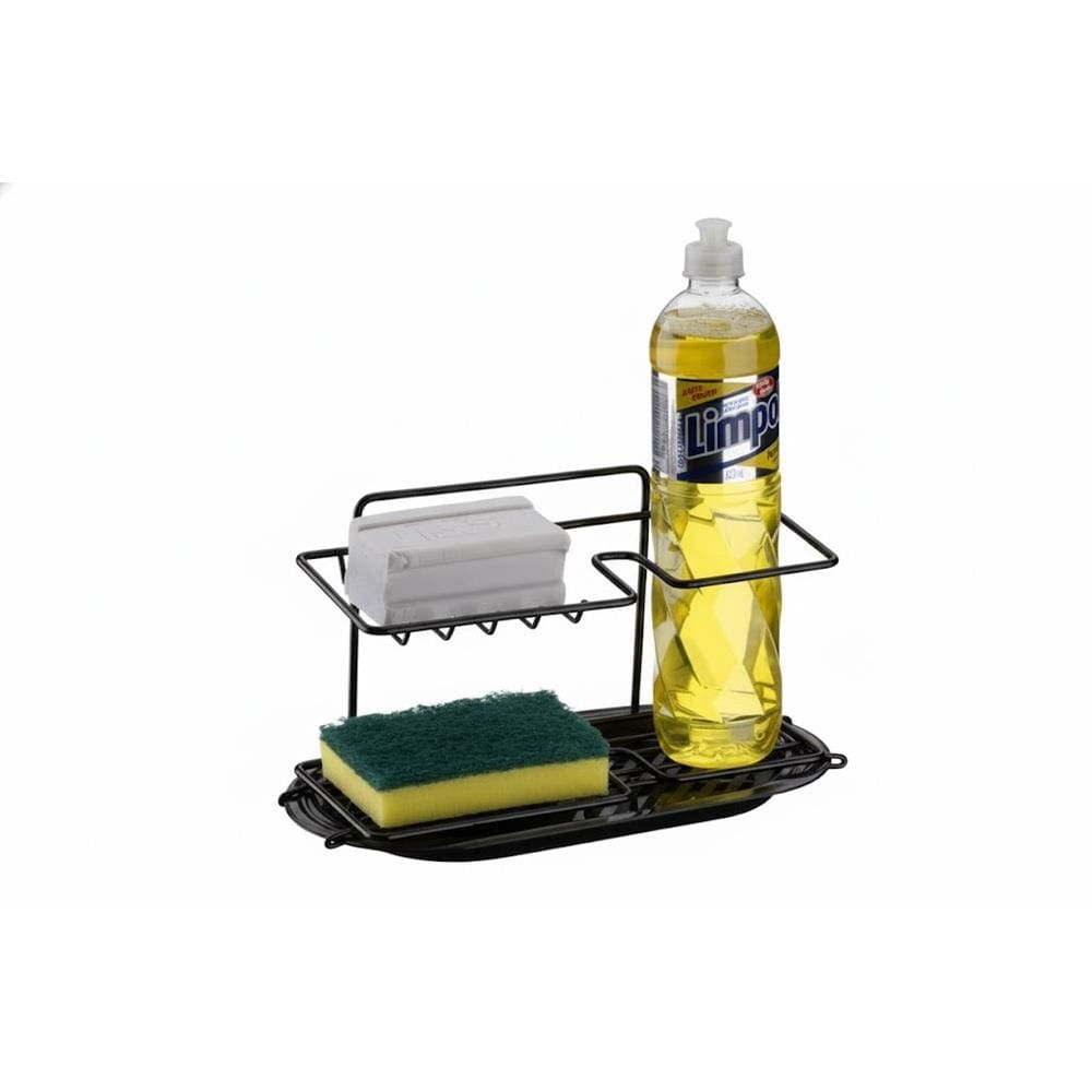 Porta Produtos de Limpeza Utimil Pintura Epóxi Preto