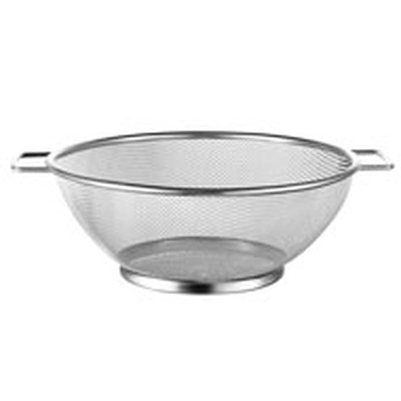 Escorredor Dynasty Preparar em Inox 24,5x29,3cm Prata