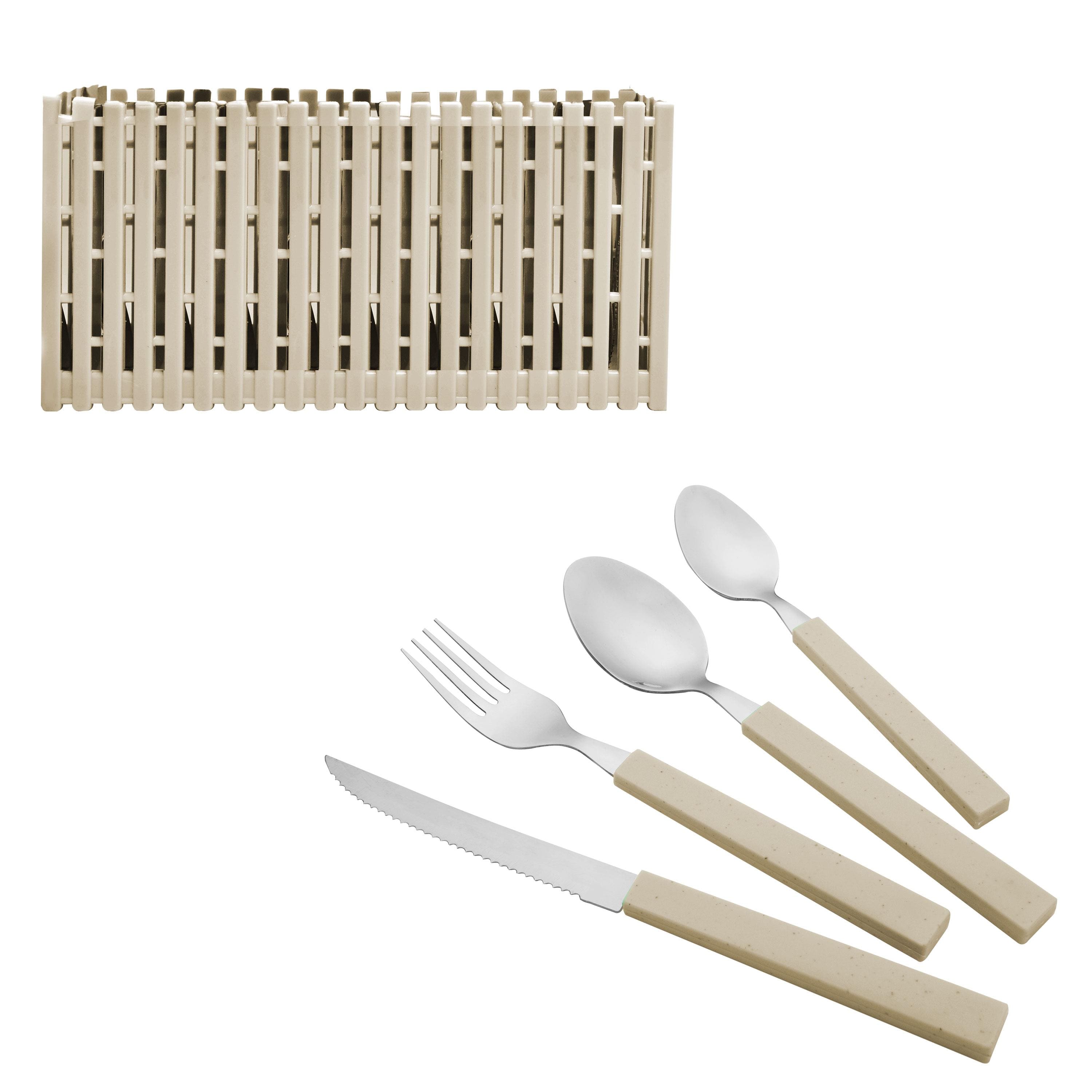 Faqueiro Dynasty Jardim Inox 25 Peças