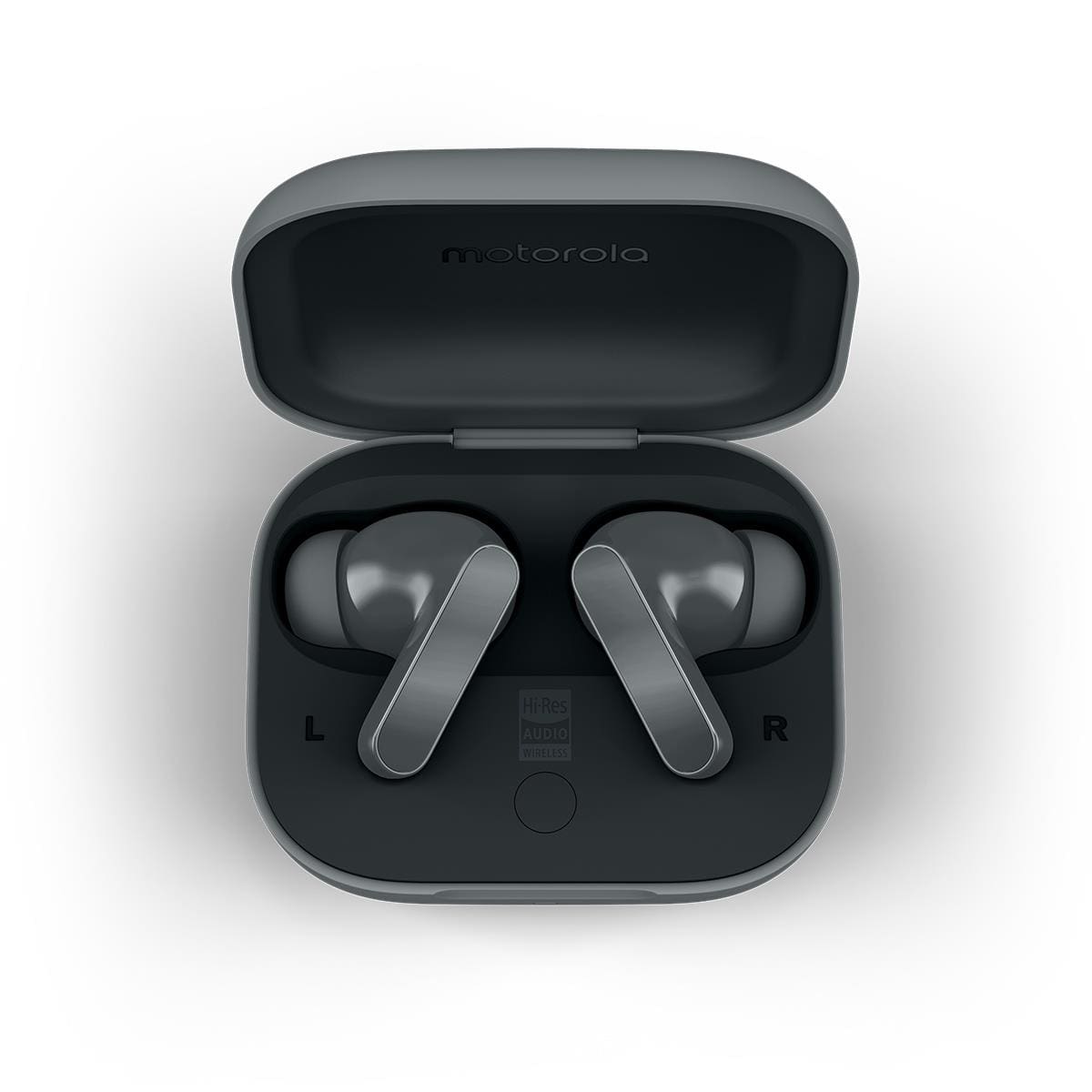 Fones de Ouvido Moto Buds Bass Bluetooth Cancelamento de Ruído 43h Bateria Preto