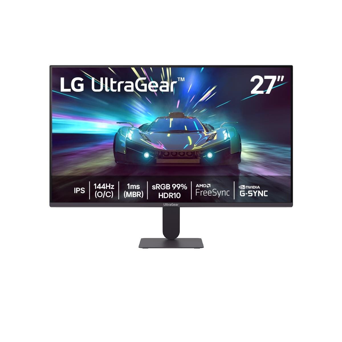 Monitor Gamer 27” LG UltraGear 27G411A-B 144Hz Full HD 1MS MBR G-SYNC FreeSync Preto