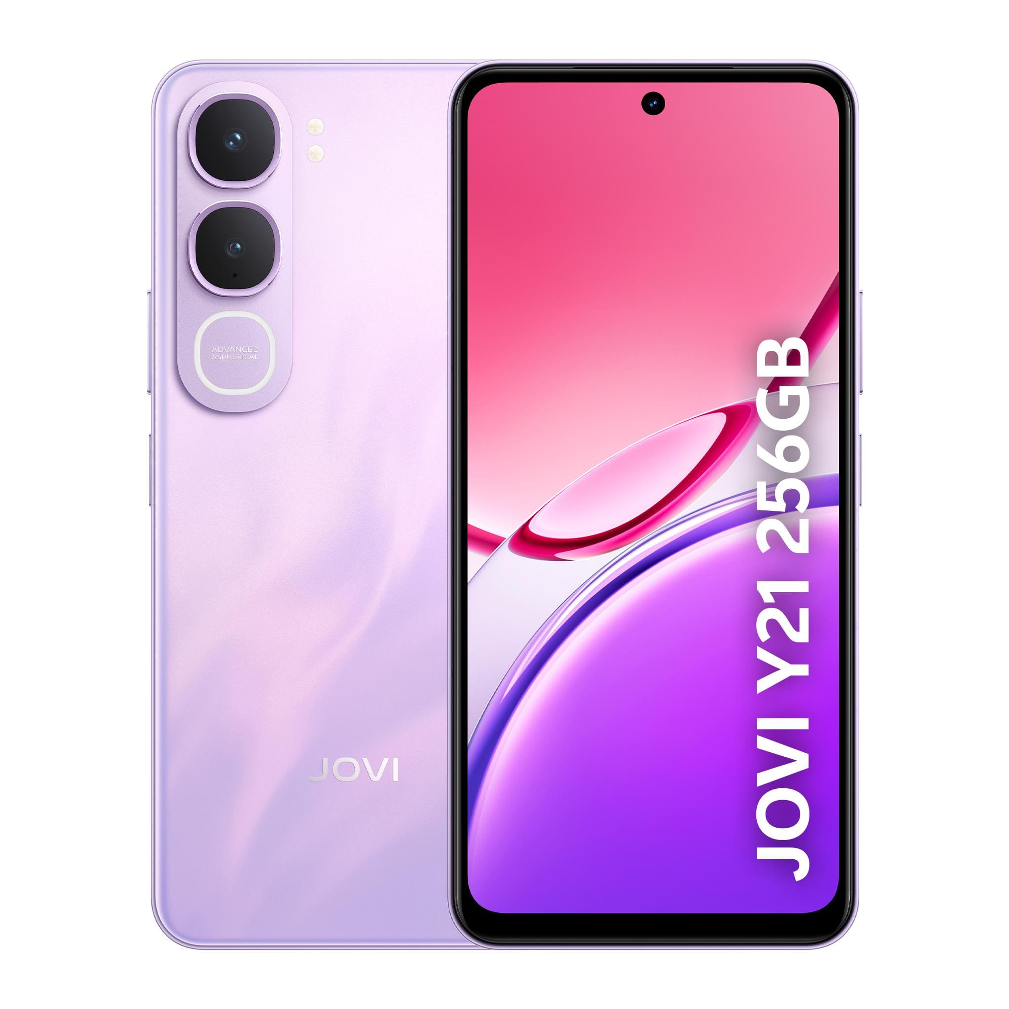 Smartphone JOVI Y21 4G Tela 6.68” 256GB Câmera 50MP Bateria 6500mAh Lilás