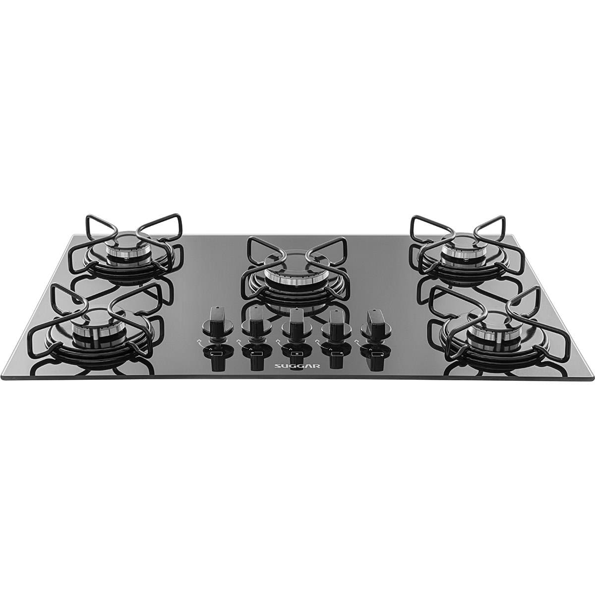 Cooktop Suggar FG5005AVP 5 Bocas Preto Vidro Temperado Superautomático Bivolt