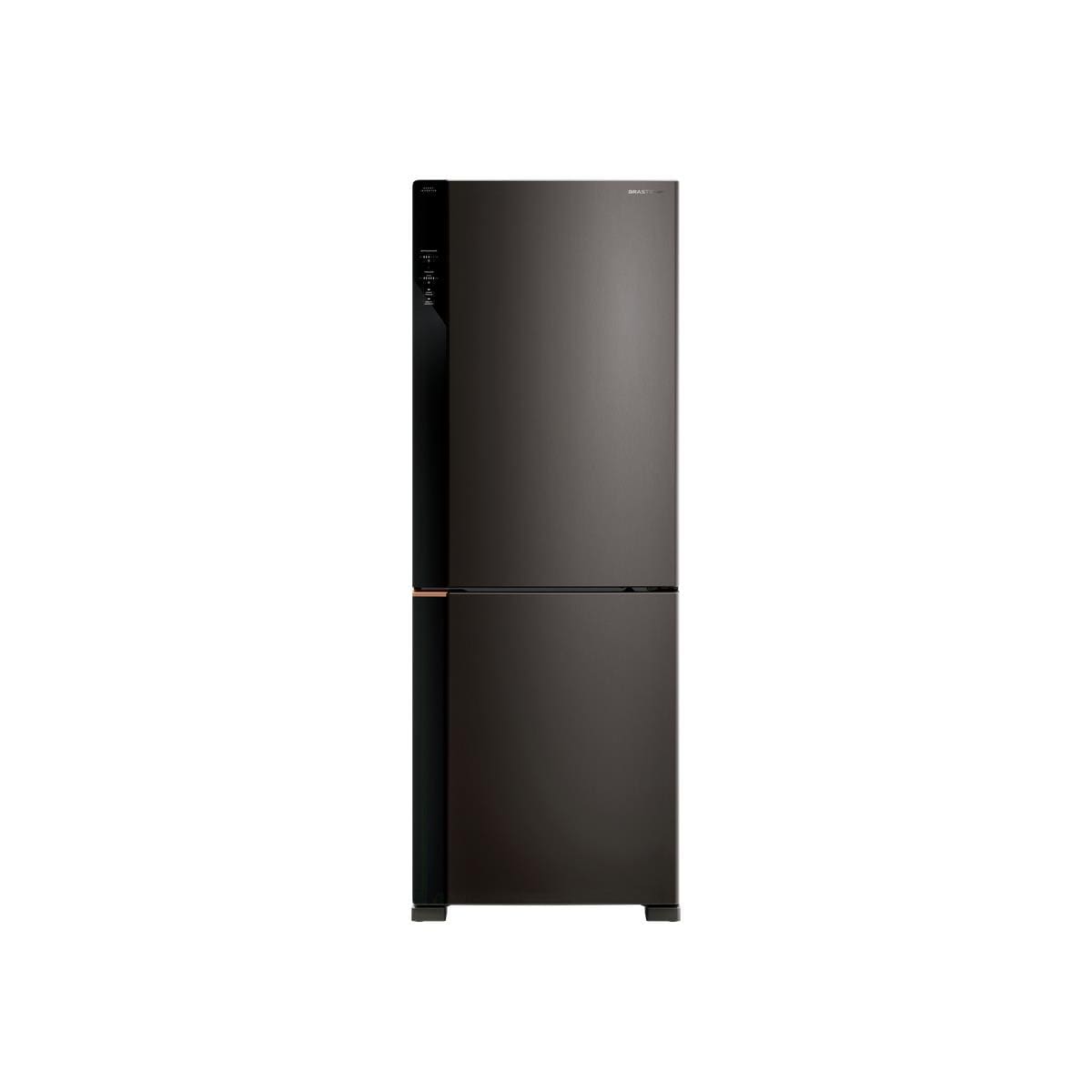 Geladeira Brastemp BRE66AE Smart Frost Free Inverse 500L Black Inox Bivolt