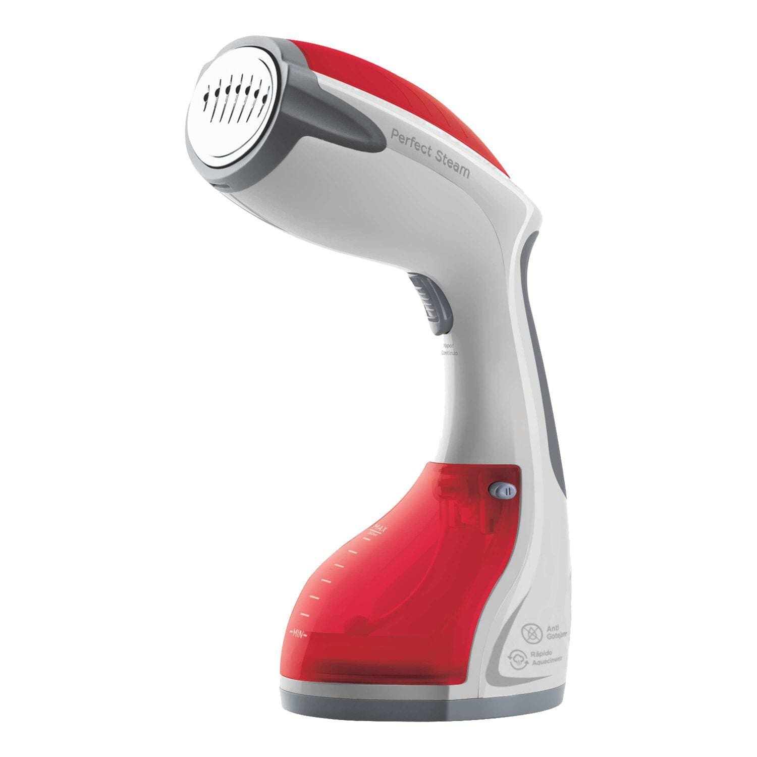 Vaporizador Portátil Black+Decker BDV2000V 1200W Vapor 360° Vermelho e Branco