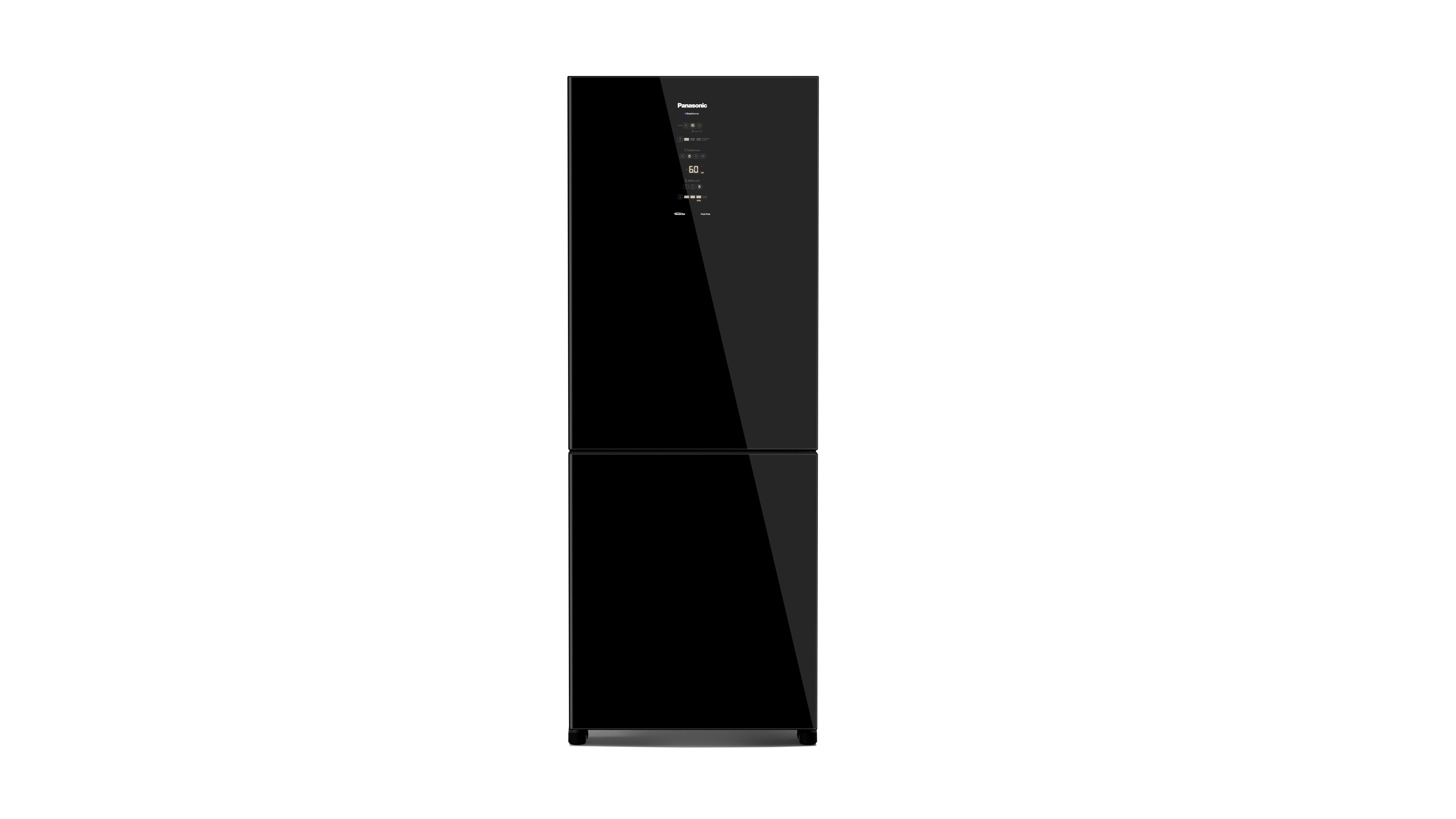 Geladeira Panasonic BB65B Frost Free 467L Inverse Black Glass
