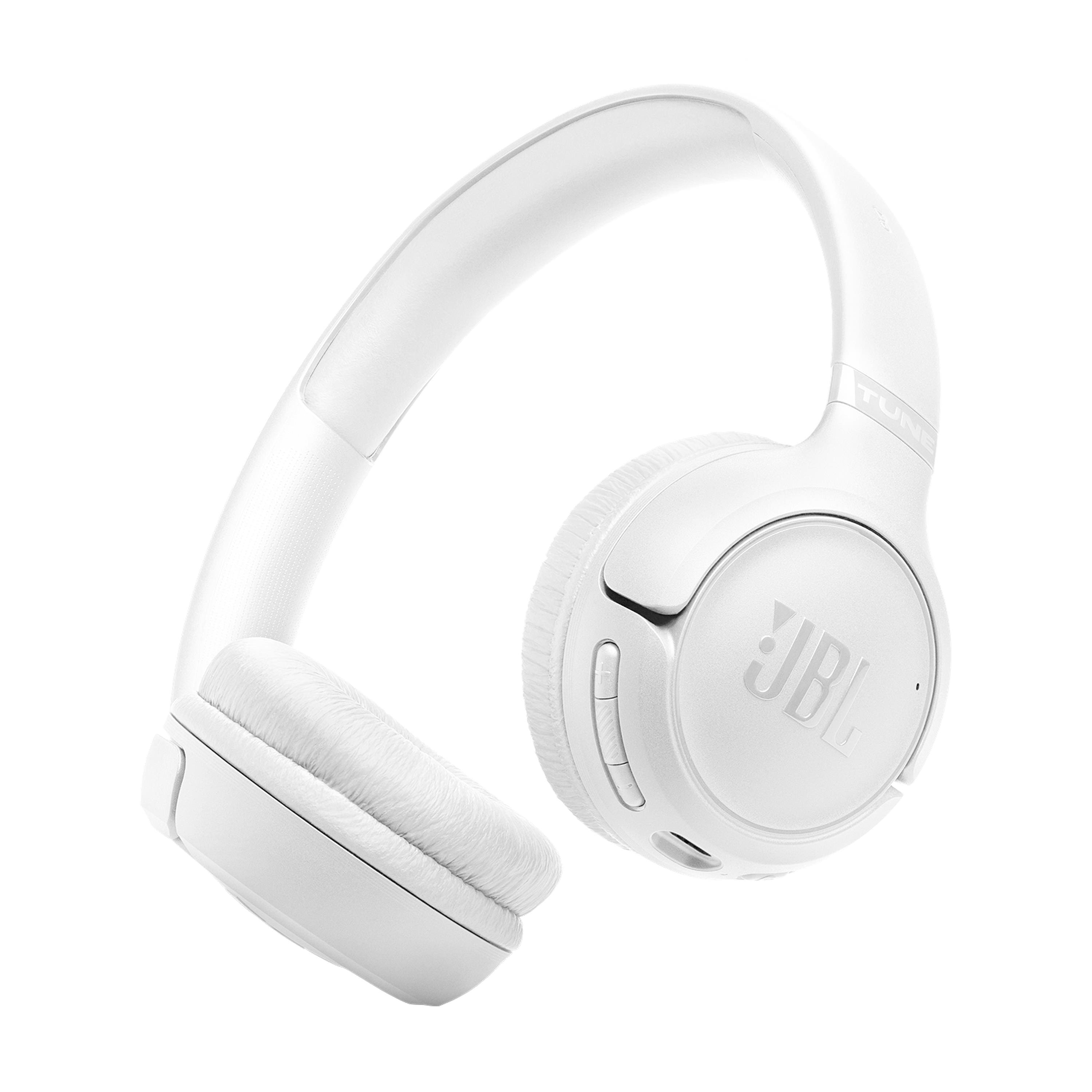 Fone de Ouvido JBL Tune 530BT Headphone Bluetooth Pure Bass Até 76h Bateria Branco