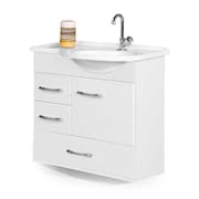 Gabinete Viena Para Banheiro 59,5Cm Suspenso - Rorato (Sem Lavatório)