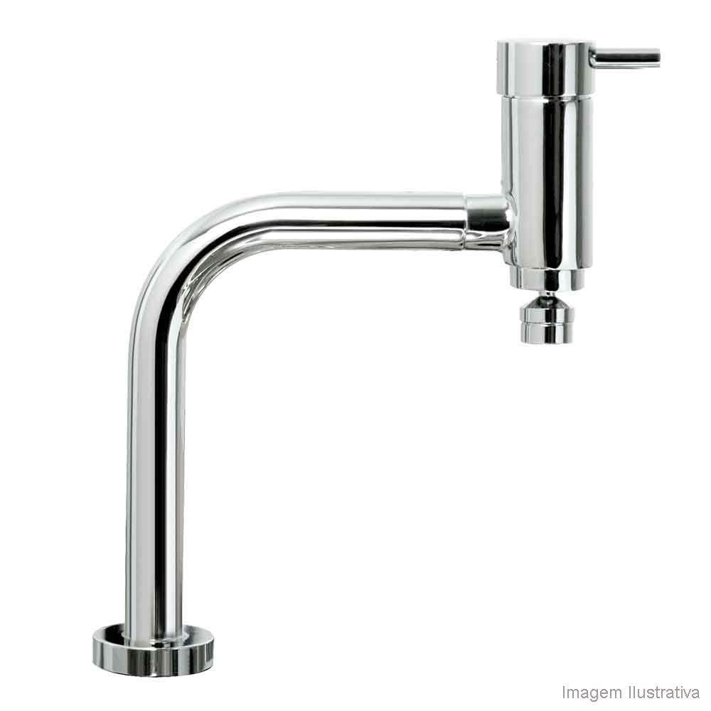 Misturador Monocomando Para Cozinha De Mesa Com Arejador Articulável Link 2256.C.Lnk Cromado Deca