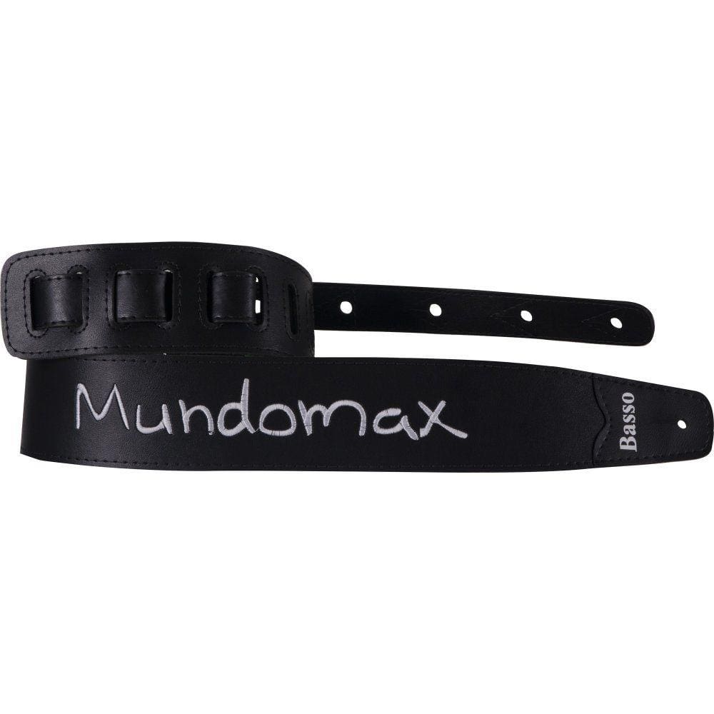 Correia Para Violão. Guitarra E Baixo Luxo Preto Mundomax