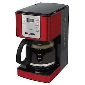 Cafeteira Eletrica Programável 127V Vermelha Oster