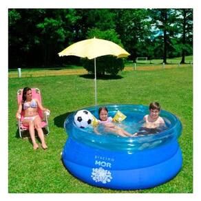 Piscina Inflável De Plástico 2.400 Litros Redonda Splash Fun MOR 1053