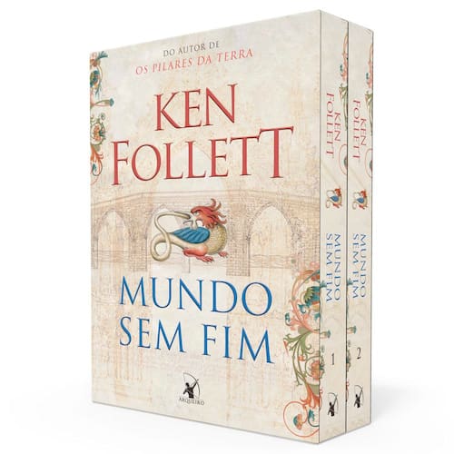 imagem-Livro – Mundo Sem Fim - Ken Follett - 2 Volumes
