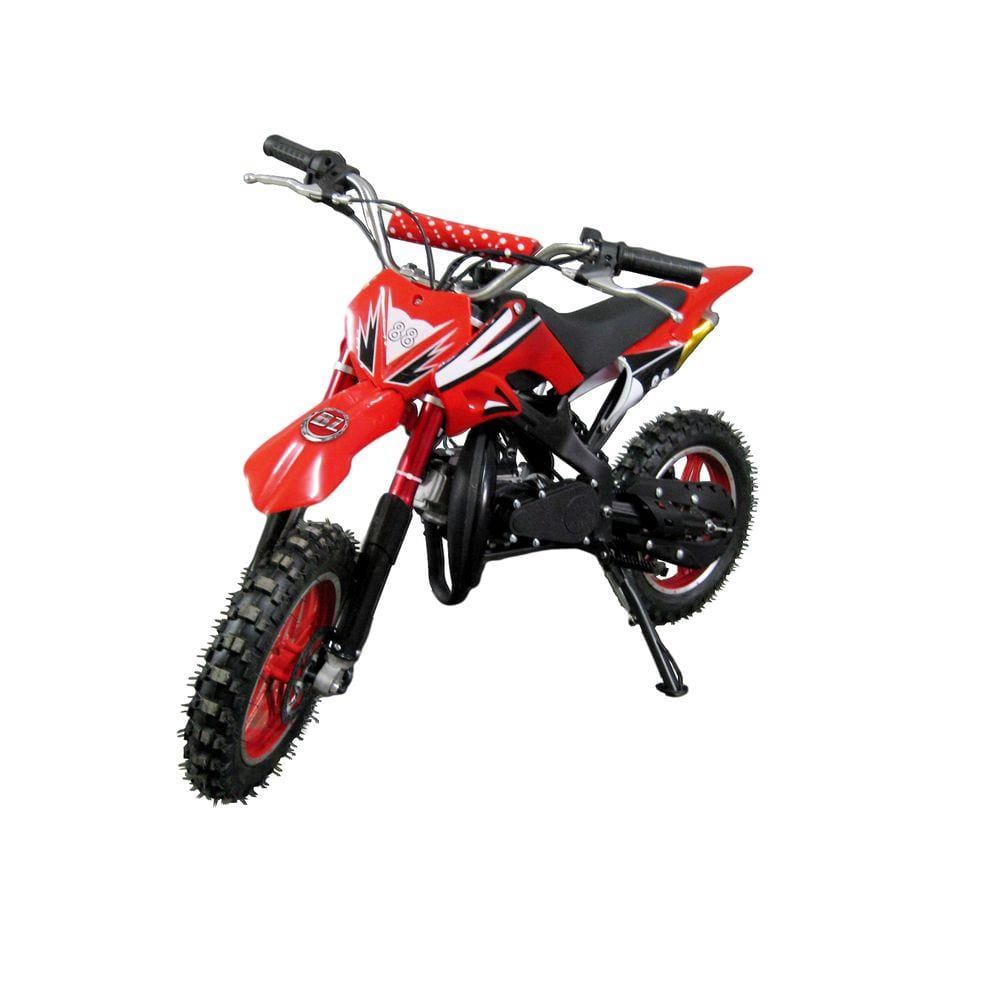 Motocicleta infantil mini moto cross bull motors vermelha bk db08