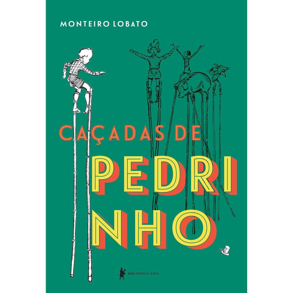 Livro - Caçadas de Pedrinho - Monteiro Lobato