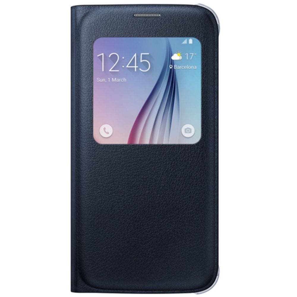Capa Protetora S View Preta Galaxy S6