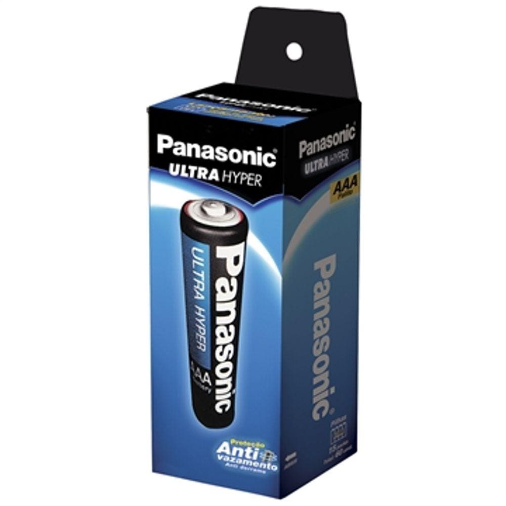 Pilha Comum AAA Palito - Panasonic