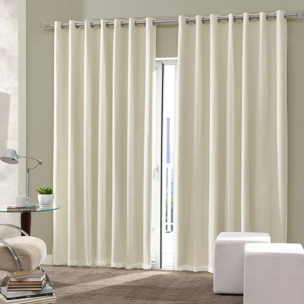 Cortina Blackout de Sala e Quarto em Tecido 4,00 x 2,50 | Admirare