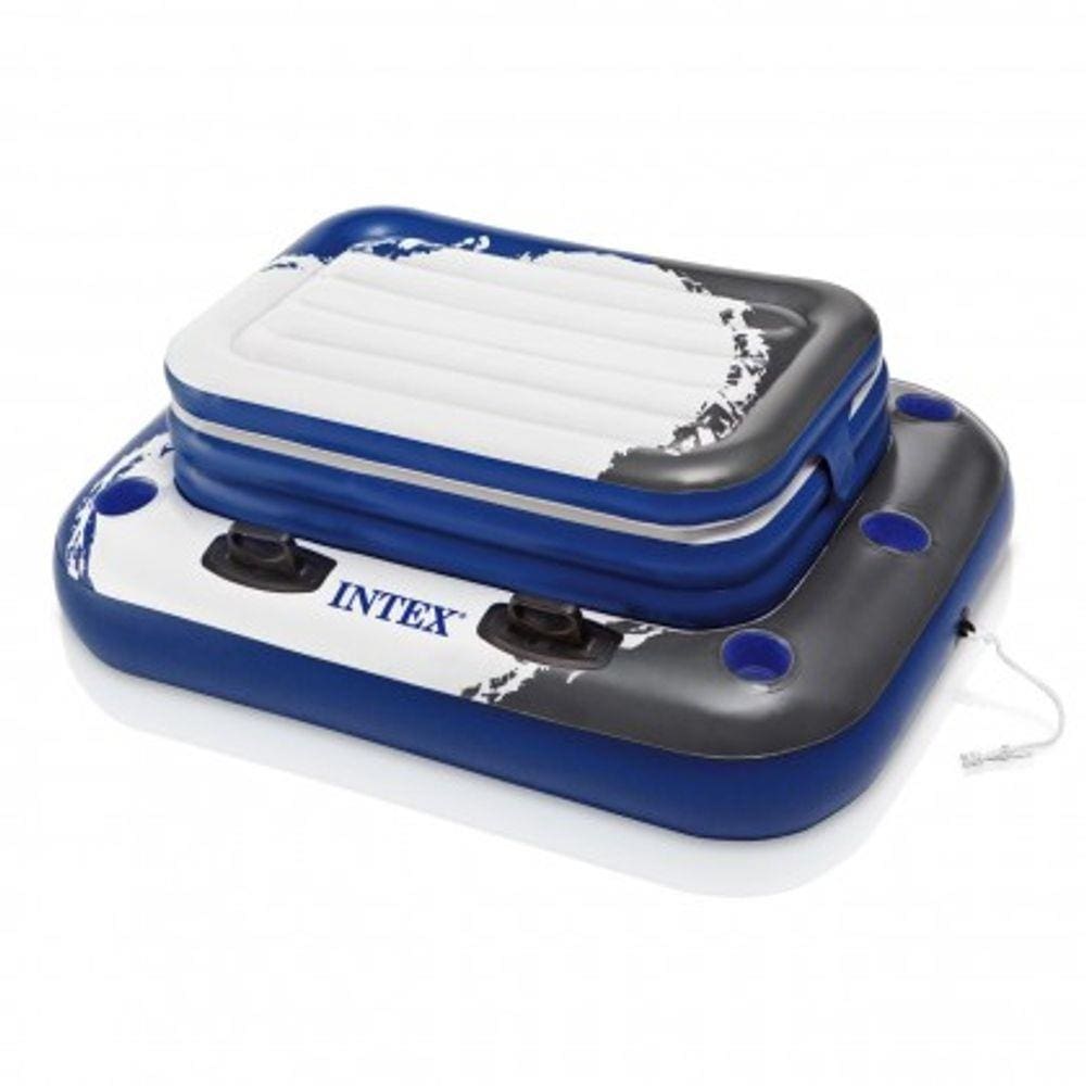 Bar Flutuante Cooler Boia Inflável Piscinas 72 Latas