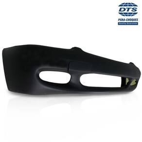 Parachoque Dianteiro Preto Texturizado Com Furo Para Farol de Milha Escort Zetec 1997 até 2002 Modelos SW - Hatch - Sedan