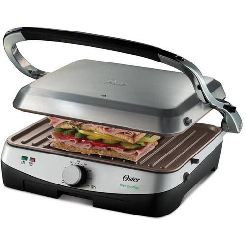 imagem-Grill Bioceramic Multiuso Antiaderente 4881 Oster  - 220v